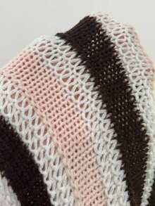 SHEIN Unity Áo len chui đầu vai bất đối xứng gợi cảm dành cho nữ - Nhiều màu - Xem 8