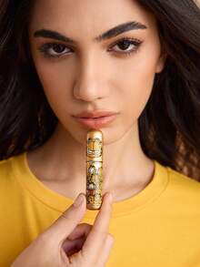 GARFIELD | SHEIN 5ml/0.2oz 金色可填充香水雾化器喷雾瓶，底部填充自泵式可重复使用香水瓶，迷你便携式化妆品瓶液体填充瓶，带可视窗口，适合旅行和乘飞机，猫