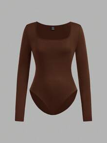 SHEIN EZwear 3 件套女士圆领长袖紧身衣套装，适合春秋季节 - 彩色 - 查看 9