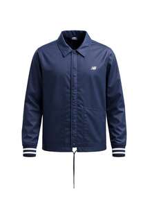 New Balance Men's Coaches Jackets Blue - Navy Blue - View 1