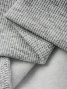 DAZY Teen Girls' Bow Embroidery Drop Shoulder Long Sleeve Casual Fleece Hoodie, Autumn/Winter,New Year,Christmas