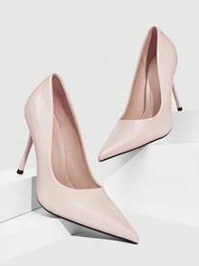 CUCCOO SZL Women's Pointed Toe Stiletto High Heel Pumps, Suitable For Commuting, Dating, Party And Other Occasions - Pink - View 4
