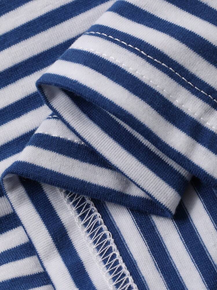 Women's Slim Fit Striped Casual Tank Top, Suitable For Autumn And Winter