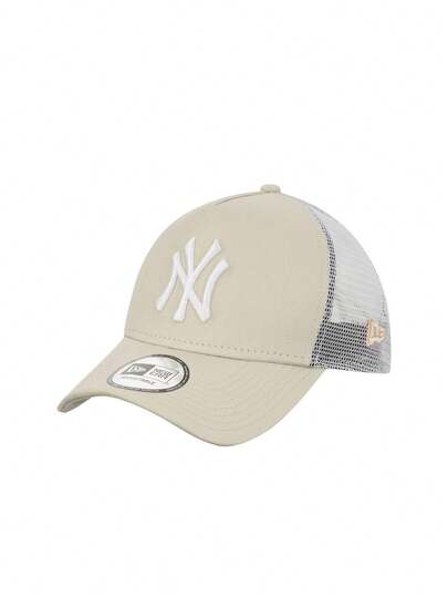 9Forty Unisex Adjustable Trucker Cap White