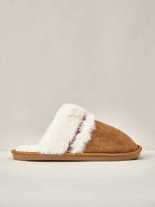 Cuccoo Women Fashion Soft Bottom Home Slippers New Year Holiday - Brown - View 2