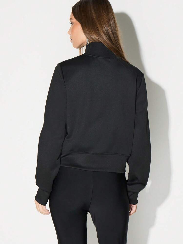 KIZN Full Zip Mock Neck Sweatshirt