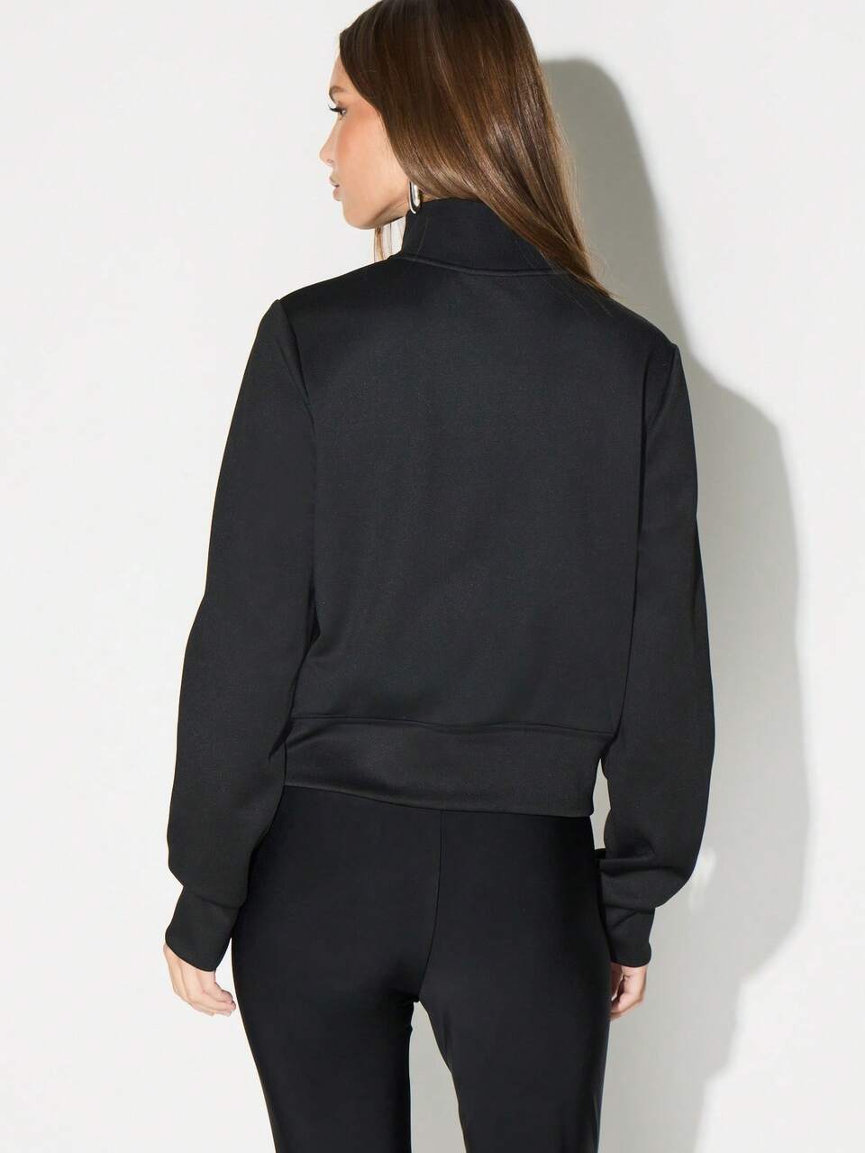 KIZN Full Zip Mock Neck Sweatshirt