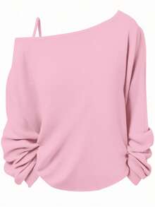 SHEIN LUNE Women Plus Size Casual Minimalist Heart Pattern Sleeveless Tank Top, Suitable For Spring/Autumn And Winter - Pink - View 2