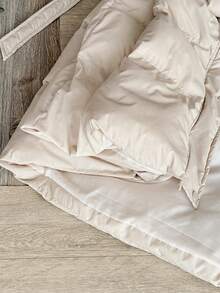 SHEIN Autumn And Winter Maternity Casual Hooded Jacket With Fur Collar, Winter Going Out Tops