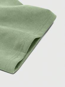 Claim Dot 宽松男士字母压纹落肩T恤 - 薄荷綠 - 查看 7