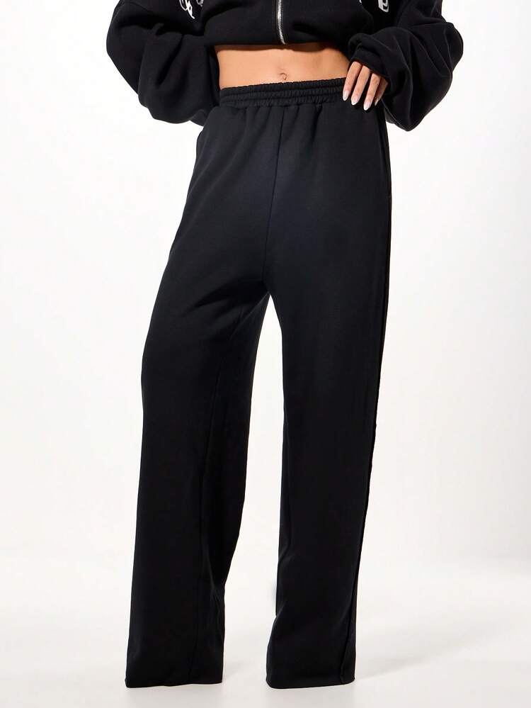 SUMWON WOMEN Jogger oversize con stampa scritta