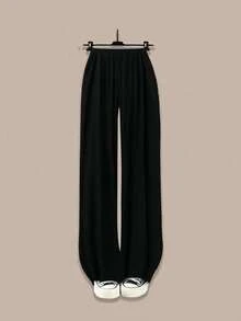 Flirla 大码三件套：白衬衫 + 吊带背心 + 阔腿裤，休闲家居服，秋冬