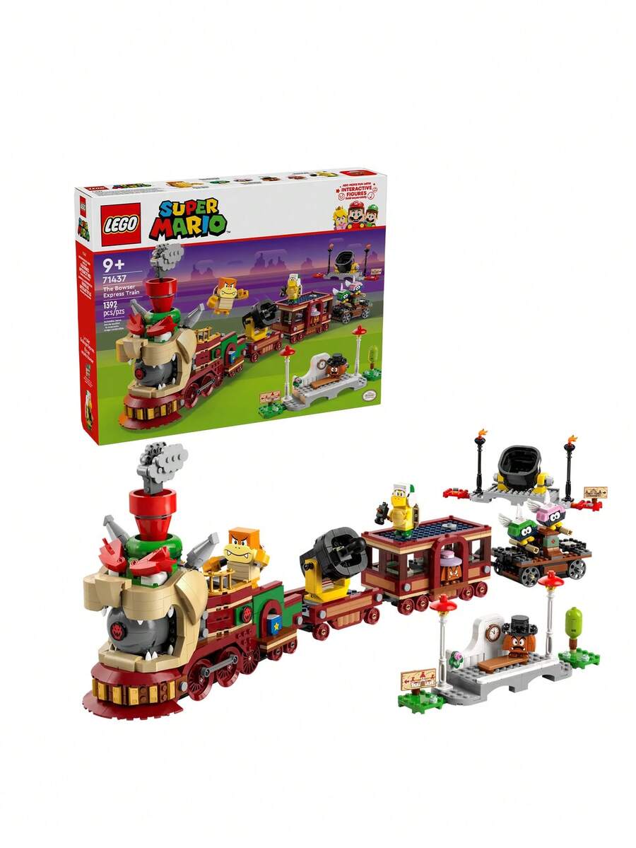 LEGO Super Mario® The Bowser Express Train BOYS FIRST 71437 - Multicolor - View 1