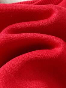 4件套男宝宝亲子装 - 可爱卡通图案保暖长袖卫衣，男女宝宝冬季圣诞节圣诞老人刺绣卫衣 - 彩色 - 查看 9