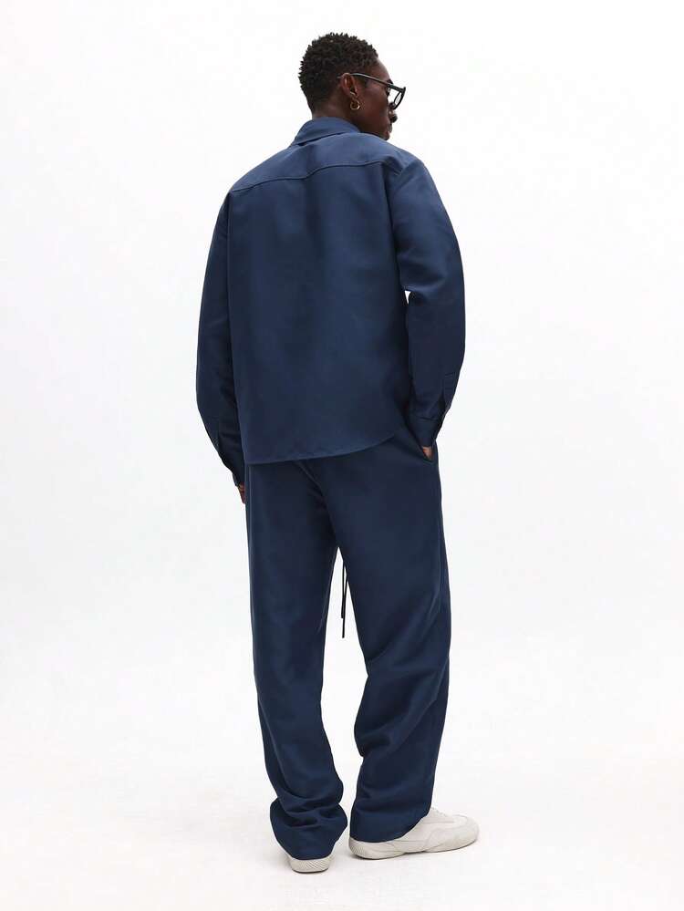Long Sleeve Shirt With Matching Pants Set