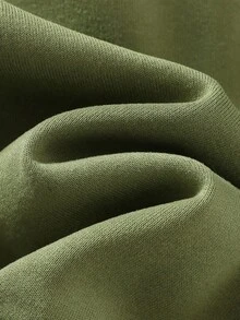 Cozy Pixies 2 件套幼儿男童卡通恐龙图案针织柔软连帽卫衣和松紧腰裤套装 - 綠色 - 查看 9