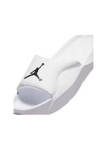 Nike Jordan Franchise Men's Slides White HF3263 - White/Black - Visa 5