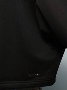 PLAYBOY X SUMWON 兔子标志设计短款运动衫长袖休闲街头服饰 - 黑色 - 查看 6