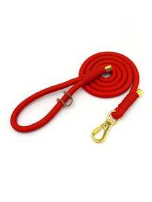 锌合金扣设计，手工编织加粗绳，结实耐用，适用于小型、中型和大型犬，拉力强劲，犬绳 - 彩色 - 查看 9