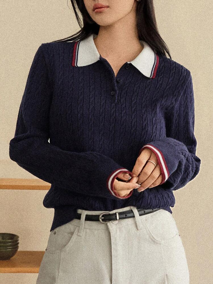 Women's Casual Knit Sweater, Autumn/Winter New Arrival Business Casual Woman