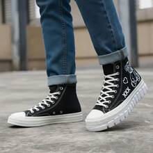 Women Canvas Shoes - Black - View 3