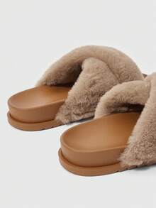 Sandalias planas versátiles y de moda para mujer, nueva llegada de verano - Marrón - Ver 4