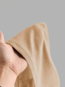 SHEIN SXY 3 件装 女式弹力露肩休闲百搭性感短款上衣 带内置胸垫 - 卡其色 - 查看 6