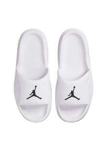 Nike Jordan Franchise Men's Slides White HF3263 - White/Black - Visa 4