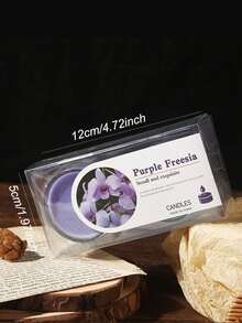 2pcs Glass Cup Aromatherapy Candle - A Romantic, Smokeless Scented Small Candle Gift For Valentine's Day Confessions Or Proposals,Christmas, Valentine's Day - Multicolor - View 10