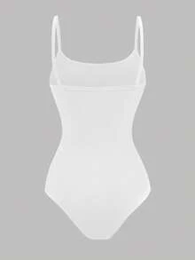 SHEIN Girlism Teen Girls 3pcs Casual Slim Fit Girl's Jumpsuits With Spaghetti Straps, Perfect For Summer - Multicolor - View 5