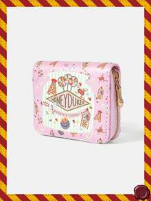 HARRY POTTER X SHEIN 1Pc Candy And Dessert Design Minimalist Style Zip Coin Wallet, Suitable For Women. - Multicolor - View 2