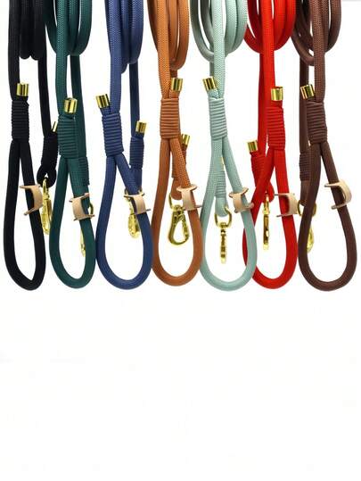 Zinc Alloy Buckle Design, Hand-Woven Thick Rope, Strong Small, Medium And Large Dog Rope, Strong Pull Border, Dog Rope Dog Rope