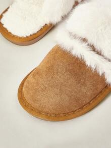 Cuccoo Women Fashion Soft Bottom Home Slippers New Year Holiday - Brown - View 3