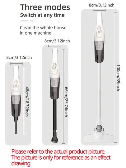 Cordless Stofzuiger Cleaner, Cleaner Home Car, held Lightweight Bagless Quick Cleaning Of Carpets Floors, Pet Hair Hard Must Have Clean Tidy Home, As Men Women view 10