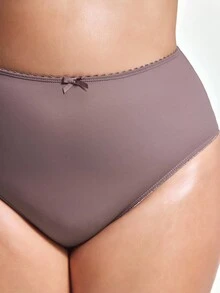 SHAPORA 5件大码女士高腰内裤 - 彩色 - 查看 4