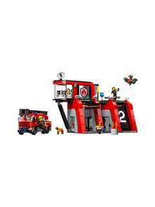 LEGO City® Fire station with turntable ladder vehicle BOYS FIRST 60414 - Multicolor - Ver 2