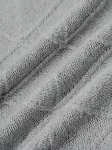 EMERY ROSE Women's Casual Solid Color Batwing Sleeve Sweater, Autumn/Winter - Grey - View 8