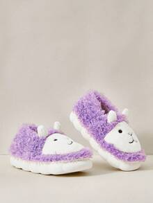 Cuccoo CUCCCOO Ladies' Fashion Plush Home Slippers - Purple - View 1