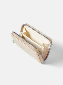 HARRY POTTER X SHEIN Khaki Fashion Portable Change Purse Large Capacity Wallet - Khaki - View 5