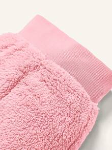 Cozy Pixies 2件套女婴连帽羊毛外套和厚裤子套装 - 粉色 - 查看 4