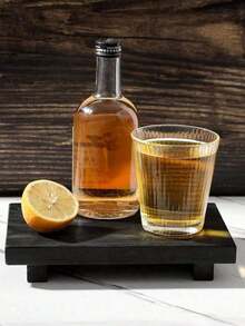 1个木质底座展示凳，适用于浴室厨房水槽，可作肥皂托盘、蜡烛托盘、植物托盘，是浴室和厨房完美的农舍风格装饰。