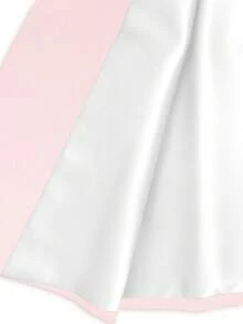 Manfinity Mode Bộ quần áo vest cổ lọ họa tiết tương phản dành cho nam công sở trang trọng đi làm và đi chơi - Màu Hồng baby - Xem 7