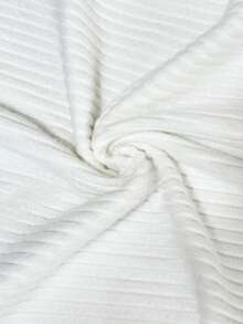 SHEIN Fall Clothes,Autumn Clothes,Maternity Autumn/Winter Clothes  2pcs Maternity Casual Ribbed Top & Ribbed Bib Pants Set - Blue - View 10