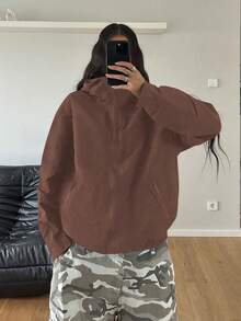 StreetHx Women's Lightweight Spring Softshell Jacket - Khaki - View 7