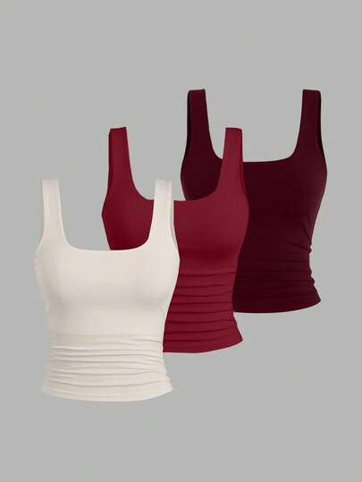 Sweetra 女士休闲百搭背心，夏季图案猎豹印花 T 恤女士上衣