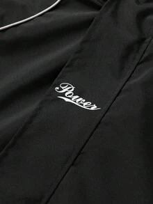 Manfinity Homme Men's Casual Hot-Selling Jacket Outfit Set, INS Style, Suitable For All Seasons And Daily Wear, Outdoor Hiking Matching, Photo Shoot Essential, Perfect Gift For Boyfriend/Husband, Men's Casual, Y2K