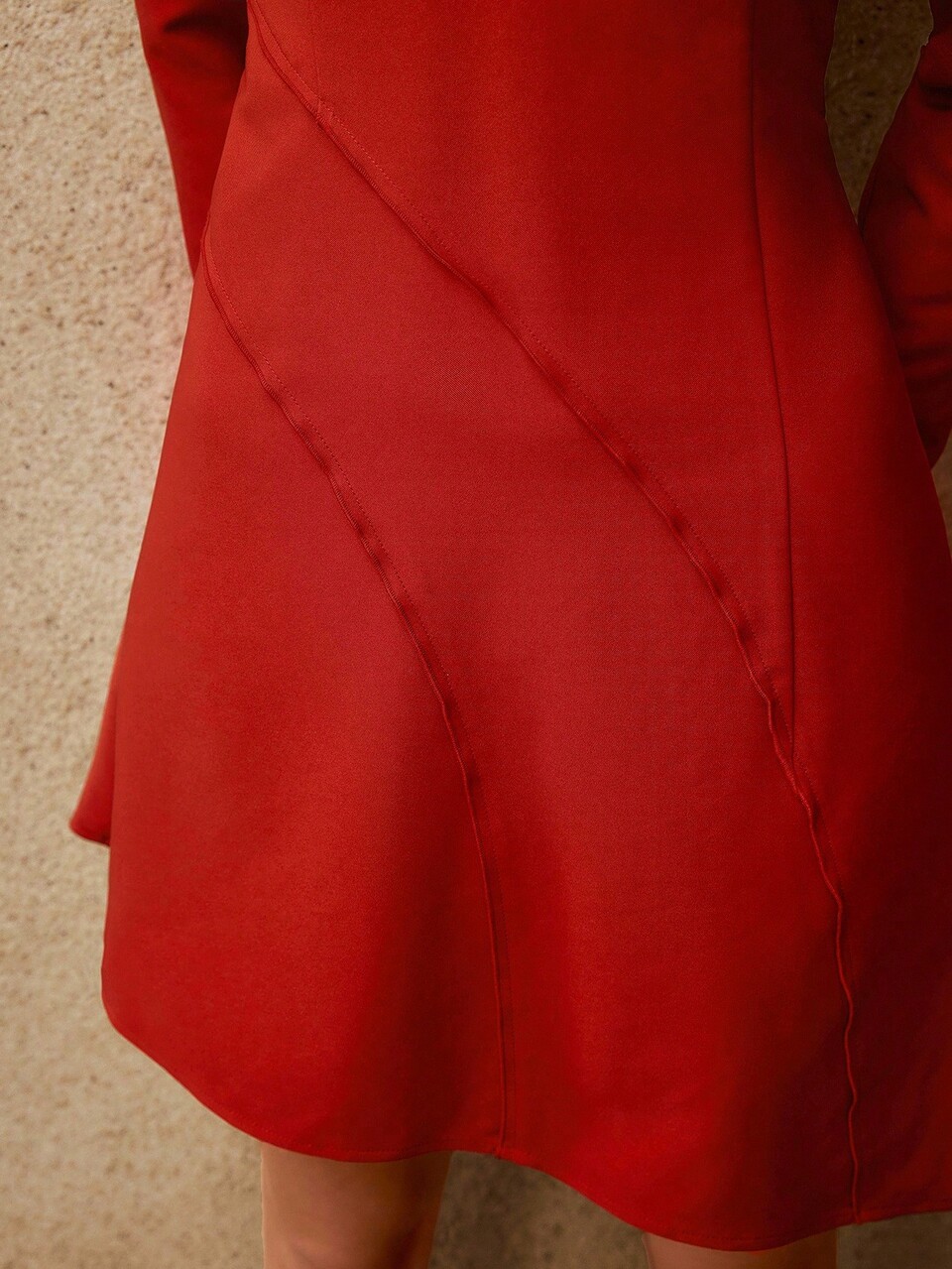 FALL WINTER ASYMMETRICAL HEM DRESS
