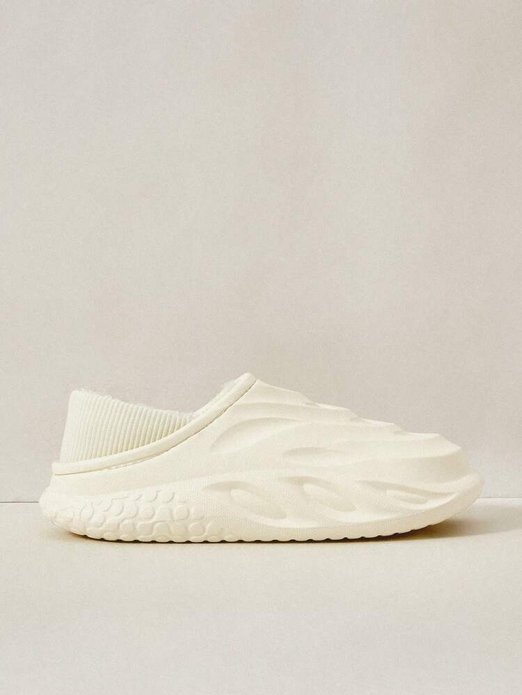 Women's Plain Slip-On House Slippers, Casual Daily Wear New Year Holiday Valentines