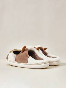 Cuccoo Women's Cartoon Cow Pattern Fashionable Indoor Slipper For Summer Vacation Shoes Summer