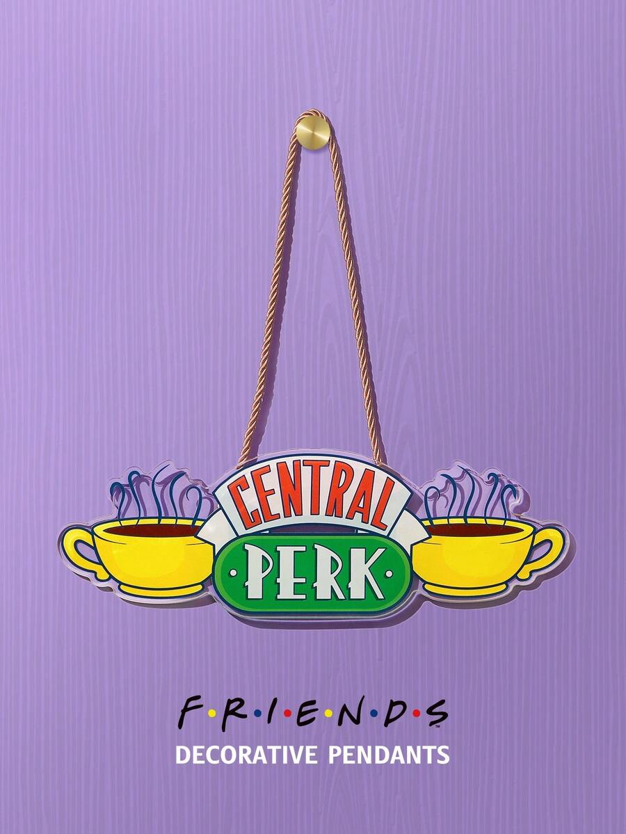 FRIENDS X SHEIN 1 件墙壁装饰挂钩，卧室背景挂钩 - 彩色 - 查看 1